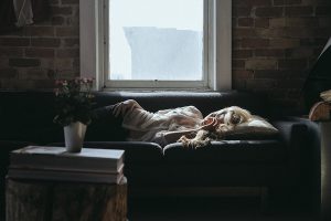 Sleeping on Couch